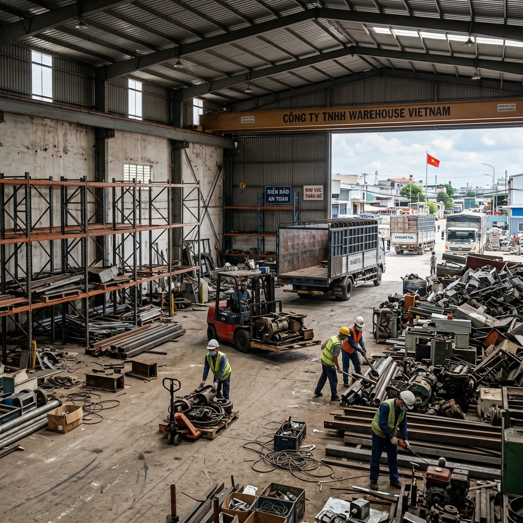 Tổng kho đồ cũ Đức Minh 15000m2